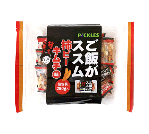 ご飯がススム柿ピーキムチ味